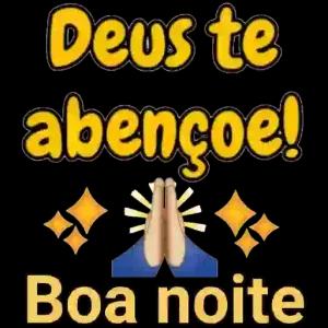 Deus te abençoe! Boa noite - getsticker.com