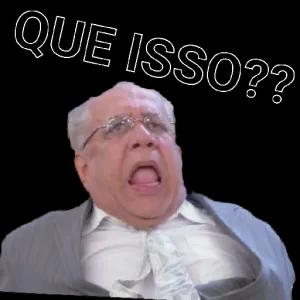 QUE ISSO?? - getsticker.com