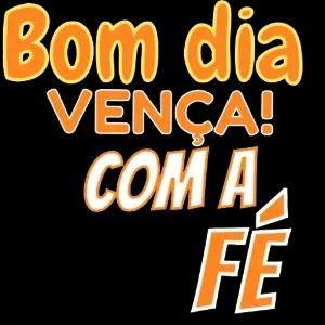 Bom dia VENÇA! COM A FE Sargento sus - getsticker.com