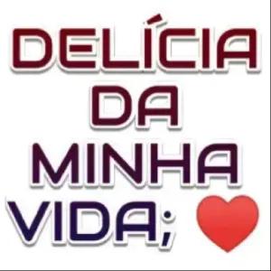 DELÍCIA DA MINHA VIDA; ❤️ - getsticker.com