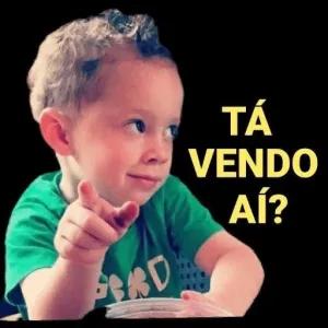 TÁ  VENDO  AÍ? - getsticker.com