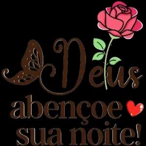 Deus abençoe sua noite! - getsticker.com