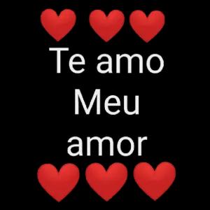 Te amo Meu amor - getsticker.com