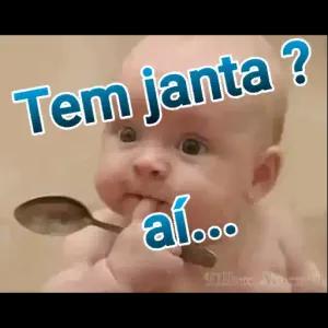 Tem janta ? aí... - getsticker.com