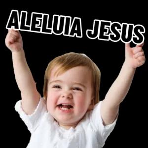 Aleluia Jesus - getsticker.com