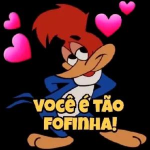 VOCÊ É TÃO FOFINHA! - getsticker.com