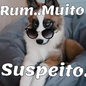 Rum..Muito Suspeito. - getsticker.com