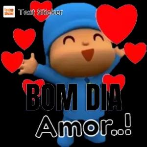 BOM DIA Amor...! - getsticker.com