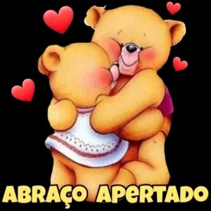 Abraço Apertdo - getsticker.com