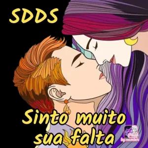 SDDS Sinto muito sua falta Pon Paint by number - getsticker.com