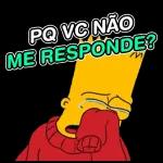 pq vc não me responder?