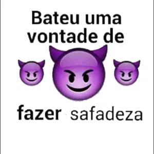 Bateu uma vontade de fazer safadeza - getsticker.com