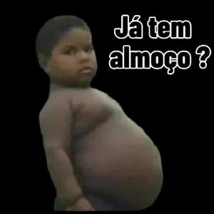 Já tem almoço? - getsticker.com