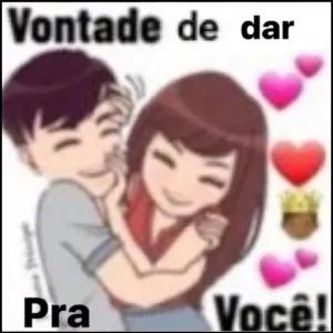 Vontade de dar Pra Você! - getsticker.com