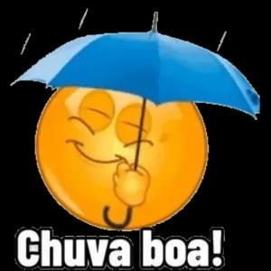 Chuva boa! - getsticker.com