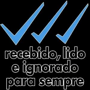 recebido, lido e ignorado para sempre - getsticker.com