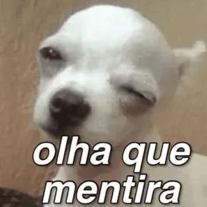 olha que mentira - getsticker.com