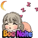 Boa noite com carinho