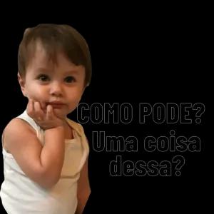 Como pode? Uma coisa dessa? - getsticker.com