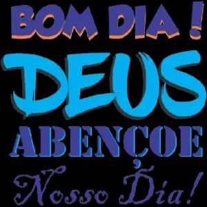 BOM DIA! DEUS ABENCOF NOSSO DIA! - getsticker.com