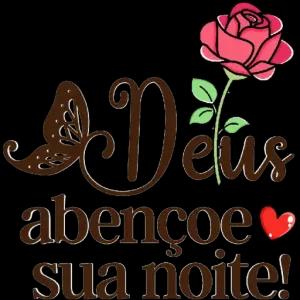 Deus abençoe sua noite! - getsticker.com