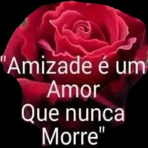 Amizade é um Amor Que nunca Morre - getsticker.com