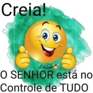 Creia! O SENHOR está no controle de TUDO - getsticker.com