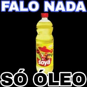 FALO NADA soya SÓ ÓLEO - getsticker.com