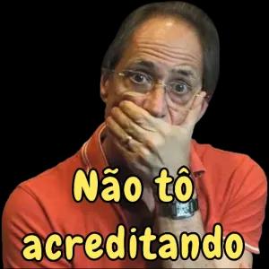 Não tô acreditando - getsticker.com