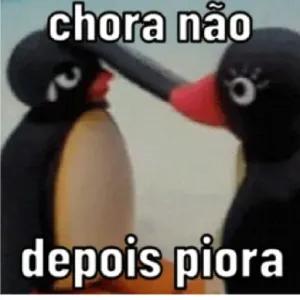 chora não depois piora - getsticker.com
