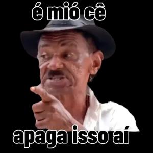 é mio cê apaga isso aí - getsticker.com