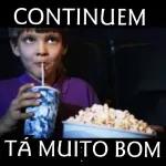 Vim só dar um "oi" se eu der os dois eu fico cego.