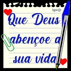 احى 3 igv@ Que Deus Sabençoe a sua vida - getsticker.com