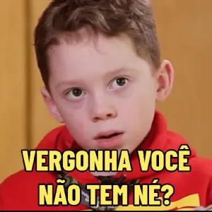 VERGONHA VOCÊ NÃO TEM NÉ? 3364 - getsticker.com