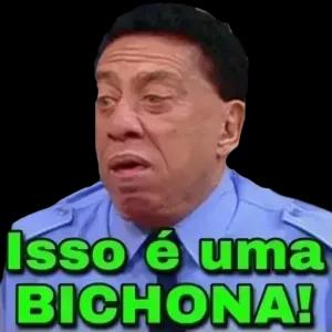 Isso é uma BICHONA! - getsticker.com