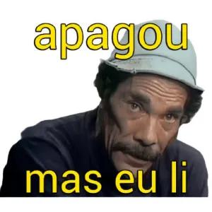 apagou mas eu li - getsticker.com