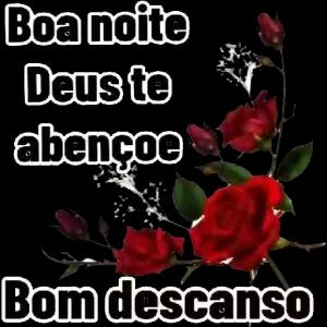 Boa noite Deus te abençoe Bom descanso - getsticker.com