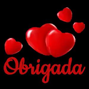 Obrigada - getsticker.com