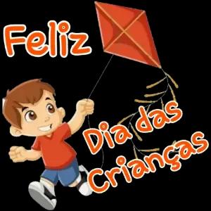 Feliz Dia das Crianças - getsticker.com