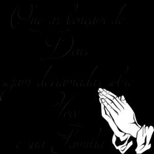 Que as bençãos de Deur sejam derramadas sobre Você Familia e sua - getsticker.com