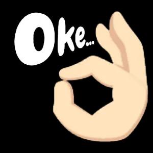 Oke... - getsticker.com