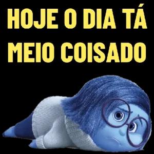 Hoje o dia tá meio coisa do - getsticker.com