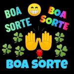 Boa sorte!