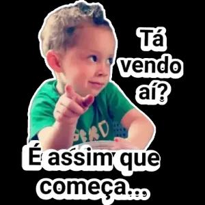 Tá vendendo aí? É assim que começa... - getsticker.com