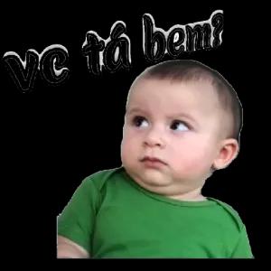 vc tá bem? - getsticker.com