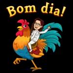 Bom dia
com saúd
e
alegrias