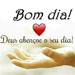 Bom dia! Deus abençoe o seu dia!  - getsticker.com
