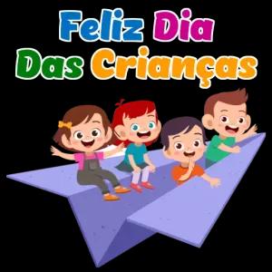 Feliz Dia Das Crianças - getsticker.com