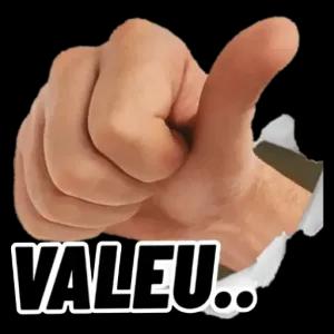 VALEU.. - getsticker.com