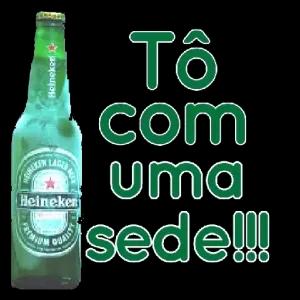 Tô com uma sede!!! - getsticker.com